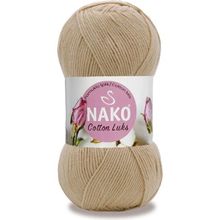 Nako 97582 Cotton Lüks Kamel El Örgü İpi