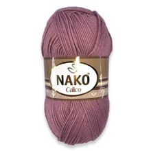 Nako Calico 11924 Gül El Örgü İpi