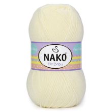 Nako Elit Baby 99064 Ekru El Örgü İpi