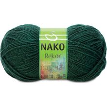 Nako Rekor 3601 Zümrüt 5 Adet El Örgü İpi