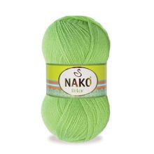 Nako Rekor 5086 Canlı Yeşil 5 Adet El Örgü İpi