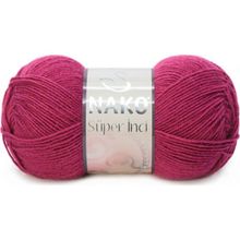 Nako Süper İnci 2187 Maroon Yünlü İplik