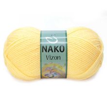 Nako Vizon 215 Saman Sarı Örgü İpi