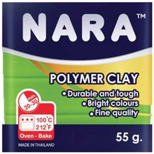 Nara Pm28 Grass Green 55 gr 6'lı Şirink Polimer Kil