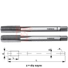 Narex DIN 2181 HSS 2 Parça M48x2 El Takım Kılavuzu
