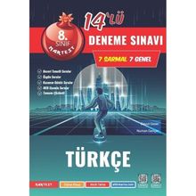 Nartest Yayınevi - 8. Sınıf Mod Türkçe 14 Deneme Sınavı