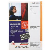 Nartest Yayınları 8. Sınıf Matematik Yaprak Testi