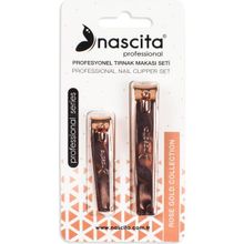 Nascita NASXMKSSET05 İkili Bronz Tırnak Makası Seti