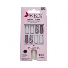 Nascita Pembe Leopar 24'lü Takma Tırnak