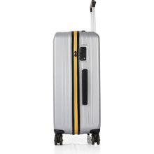 National Geographic N-2002 Abs Gümüş Renk Büyük Boy Valiz
