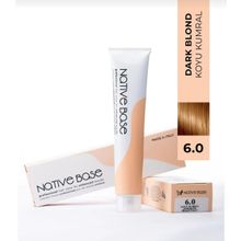 Native Base 6.0 Koyu Kumral 100 ml Saç Boyası