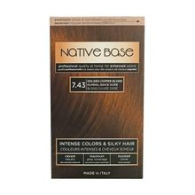 Native Base 7.43 Kumral Bakır Dore Saç Boyası