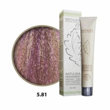 Natulika Amonyaksız 5.81 Açık Viyole Kahve Saç Boyası