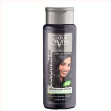 Natur Vital 300 ml Henna Coloursafe Black Hair Shampoo