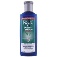 Natur Vital Hair Loss Men Rence Refresing Mentol 300 ml Şampuan