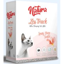 Natura 10 lt Bahar Esintili Kokulu Ultra Topaklaşan Aktif Karbonlu Doğal Kedi Kumu