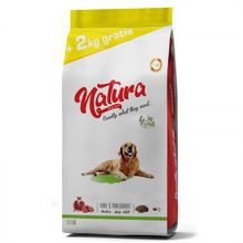 Natura 12 kg + 2 kg Adult Düşük Tahıllı Kuzu Etli ve Narlı Orta Ve Büyük Irk Yetişkin Köpek Maması