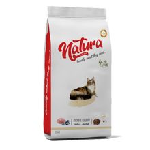 Natura 2.25 kg Indoor Ev Kedileri İçin Tüy Yumağı Önleyici Tavuklu Tahılsız Yetişkin Kedi Maması
