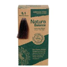 Natura Balance Krem 6.1 Küllü Koyu Kumral Organik Saç Boyası