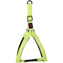 Natura Neon Sarı M Kelebek Köpek Göğüs Tasması