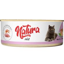 Natura Tavuk Filetolu ve Yengeçli 70 gr Yetişkin Kedi Konservesi