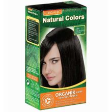 Natural Colors 2N Çok Koyu Kahve Organik İçerikli Saç Boyası