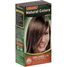 Natural Colors 7N Orta Kumral Organik Saç Boyası
