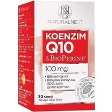 NaturalNest Koenzim Q10 100 mg 30 Kapsül