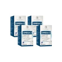 NaturalNest Omega 3 1200 mg 4x60 Kapsül Balık Yağı