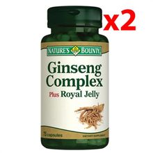 Nature's Bounty Ginseng Complex Plus Royal Jelly 75 Kapsül