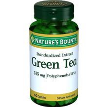 Nature's Bounty Green Tea 315 mg 60 Kapsül