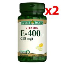 Nature's Bounty Vitamin E 400 IU 2x50 Kapsül