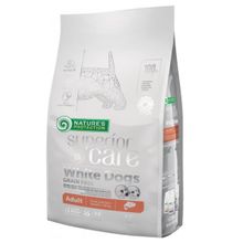 Natures Protection Beyaz Tüylü Mini ve Küçük Irk Köpekler İçin Somonlu 1,5 kg Tahılsız Köpek Maması