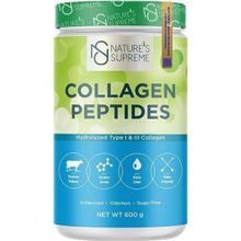 Nature's Supreme Collagen Peptides Hydrolyzed Tip I-III Kolajen Aromasız 600 gr Toz