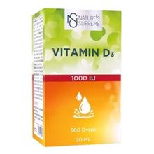Nature's Supreme D3 Vitamini 1000 IU 20 ml Damla