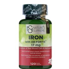 Nature's Supreme Iron 17 mg 120 Kapsül