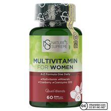 Nature's Supreme Multivitamin Mineral for Women 60 Kapsül