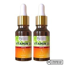 Nature's Supreme Vitamin D3 400 IU 2x20 ml Damla