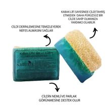 Naturix Mineralli Nemlendirici Peeling Etkili Ocean Soap 130 gr Doğal Kabak Lifli Okyanus Esintisi Sabun