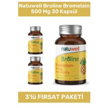 NatuWell Broline Bromelain 500 mg 3x30 Kapsül