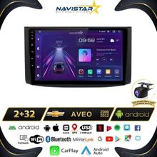 Navistar Chevrolet Aveo 2006 - 2012 Model 2 GB + 32 GB Android 13 Kablosuz Carplay Navigasyon Multimedya Sistemi