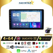 Navistar Fiat Ducato 2006-2016 Model 4 GB + 64 GB Android 13 Kablosuz Carplay Navigasyon Multimedya Sistemi