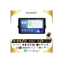 Navistar Fiat Egea 2015-2018 Model 4 GB + 64 GB Android 13 Kablosuz Carplay Navigasyon Multimedya Sistemi
