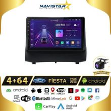 Navistar Ford Fiesta 2009 - 2013 Model 4 GB + 64 GB Android 13 Kablosuz Carplay Navigasyon Multimedya Sistemi