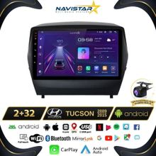 Navistar Hyundai Tucson 2 ve 32 GB Kablosuz Carplay 2009-2015 Android 13 Navigasyon Multimedya Sistemi