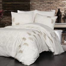 Nazik Home Belissa Nakışlı Pamuk Saten 6 Parça Çift Kişilik Nevresim Takımı