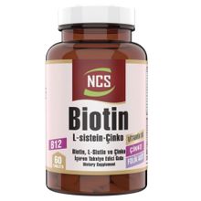 Ncs Biotin L-Sistein Çinko 2500 mg 60 Tablet