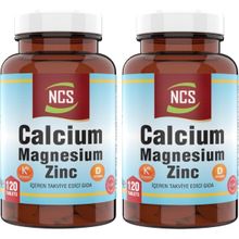 Ncs Calcium Magnesium Zinc Vitamin D K 2x120 Tablet
