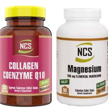 Ncs Collagen Coenzyme Q10 30 Tablet + Magnesium Malat Glisinat Taurat 90 Tablet