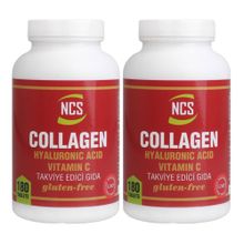 Ncs Collagen Hyaluronic Acid C Vitamini 2x180 Tablet